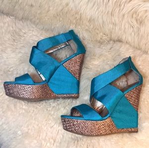 BCBG *Never Worn* Wedge Sandal